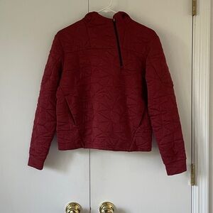 The North Face Red Quilted Sweater